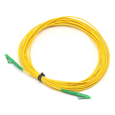 Cordon de patch en fibre optique personnalisé LC APC MM pour les réseaux de base