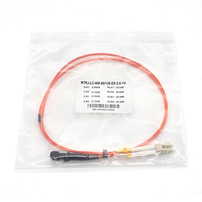Cable de patch Mpo duplex OM1 MM Sc à Sc pour le système CATV