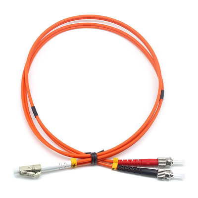 OM1 Cordon de patch en fibre optique FTTH certifié CE APC en mode unique