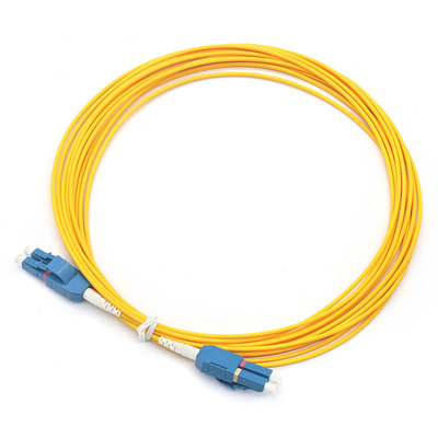 G652D G657A1 DX LC UPC à LC UPC SM Uniboot Cordon de patch en fibre optique avec compatibilité LC/SC/MPO