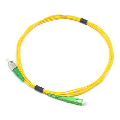 Le câble de patch en fibre optique de l'APC FC à l'APC SC SX SM G657a2 2.0MM