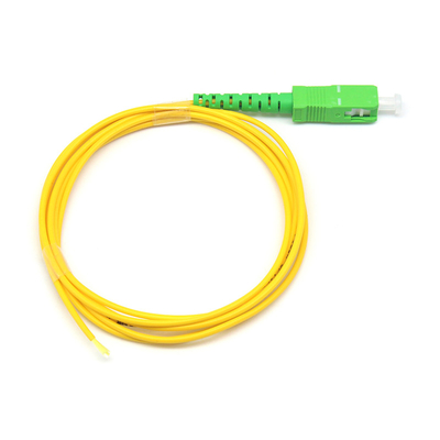 1M 1.5M SC APC Pigtail en fibre optique G652A1 ou A2 Pour le réseau à large bande de fibres
