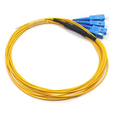LSZH Duplex FC UPC à SC APC Cordon de patch en fibre optique pour une connexion Internet haute vitesse