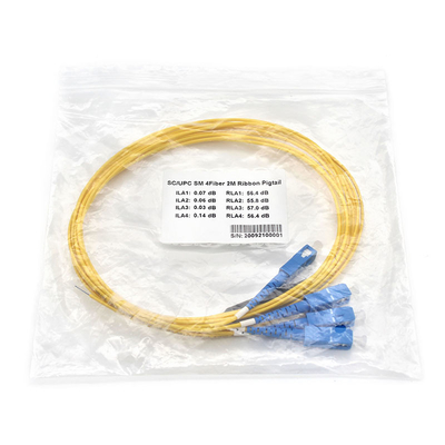 LSZH Duplex FC UPC à SC APC Cordon de patch en fibre optique pour une connexion Internet haute vitesse