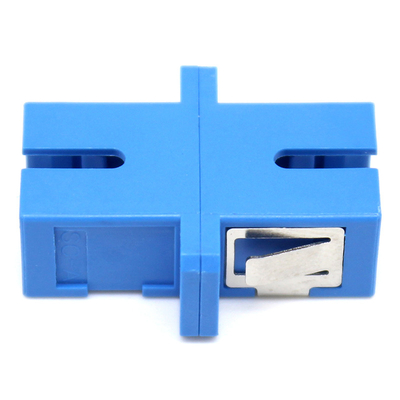 Connecteur à fibre optique imperméable FTTH SC UPC Adaptateur Simplex Avec Flange