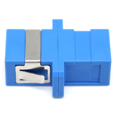 Connecteur à fibre optique imperméable FTTH SC UPC Adaptateur Simplex Avec Flange