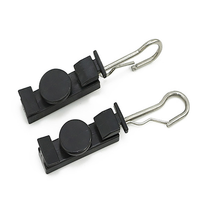 Clampe à tension de fil à chute fixe en plastique de type S
