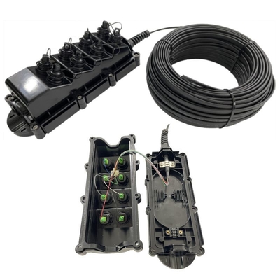 Boîte étanche à l'eau extérieure FTTA MST Multi Service Terminal Fermeture 8 Port