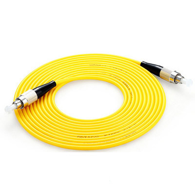 LSZH FC à FC Cordon de patch en fibre optique à modérateur unique 1m 2m 5m