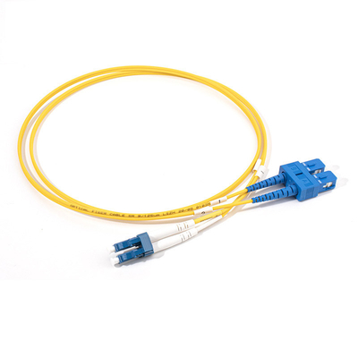 SM Duplex LC UPC à SC UPC câble à fibre optique 2.0 mm, G657A1, 3 mètres