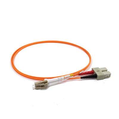 MM 50/125 DX LC à SC Cordon de patch en fibre optique 2,0 mm
