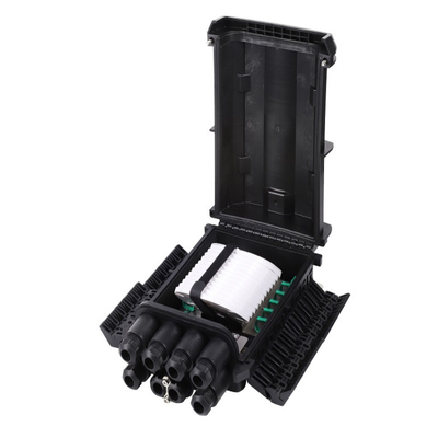 Boîtier d'épissure et de répartition de fibre optique pour câble de dérivation FTTH 16/24 cœurs