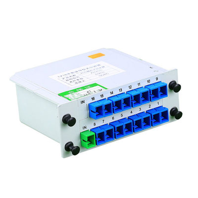 FTTH 1:16 Splitter de type PLC à cassette à fibre optique