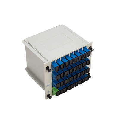 1:32 Répartiteur PLC à fibre optique 1,5 m SC UPC de type cassette dans les réseaux EPON, BPON et GPON