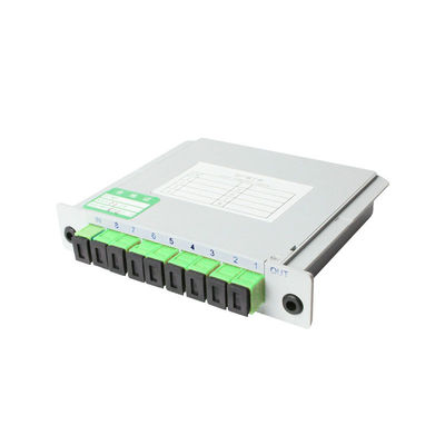 1*8 1*16 1*32 1*64 G657A Répartiteur optique à fibre PLC en cassette SC APC/UPC