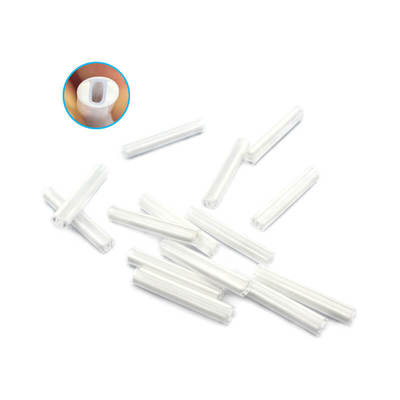 Manchon de protection thermorétractable pour épissure de fibre optique transparente pour 12 rubans