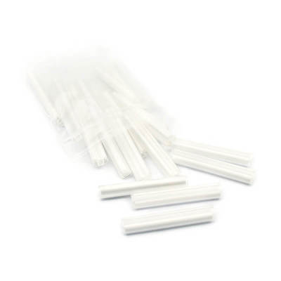 Manchon de protection thermorétractable pour épissure de fibre optique transparente pour 12 rubans