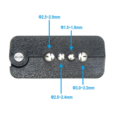 1.5mm~3.3mm Fibre Mid Span Jacket Loose Tube Slitter Coupeur longitudinal
