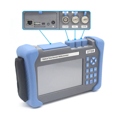 OTDR multifonction à fibre optique avec écran LCD antireflet 7 pouces