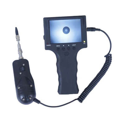 Microscope d'inspection à fibre optique portable 4X pour connecteurs FC/SC/ST/E2000/LC/MU/MPO