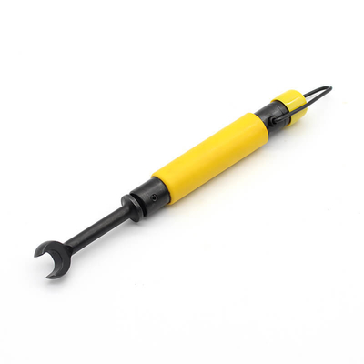 Clé dynamométrique à tête angulaire 7/16 po, 30 lb, manche jaune
