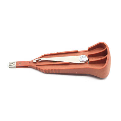 Outil d'insertion industriel rouge R&M pour fil de déploiement FTTN de 0,8 mm