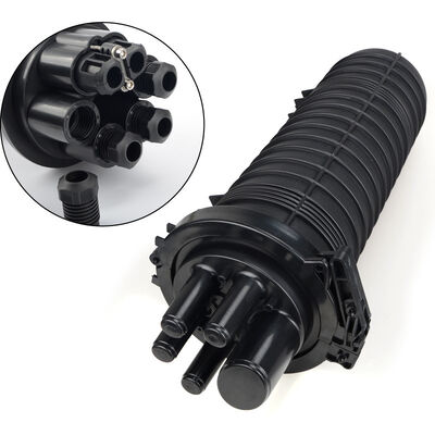 Dome Type IP68 Fiber Optic Cable Joint Closure with 48/96/144 Cores and 24/48/72/96/144/288F Capacity