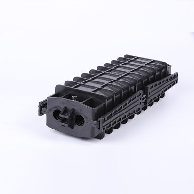 48 cœurs type en ligne fermeture d'épissure en fibre optique 2 en 2 à l'extérieur étanche