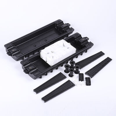 48 cœurs type en ligne fermeture d'épissure en fibre optique 2 en 2 à l'extérieur étanche