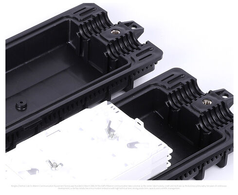 48 cœurs type en ligne fermeture d'épissure en fibre optique 2 en 2 à l'extérieur étanche