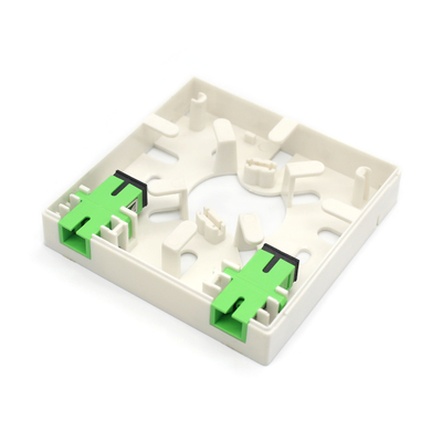 4FO 8FO Socket terminal en fibre optique en plastique pour une utilisation en intérieur pour la gestion des fibres