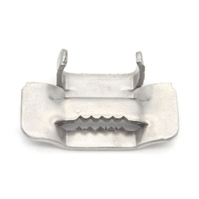 Acier inoxydable largeur 1/4 pouce*0,12 mm épaisseur 100 pièces Pack-Earlock Banding Strap Buckle