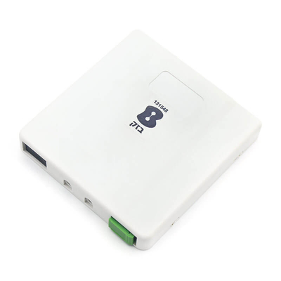2 cœurs 4 cœurs Socket de terminal en fibre optique ABS plastique pour FTTH