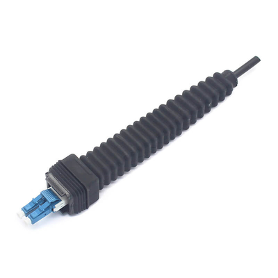 SM MM Connecteur à fibre optique étanche Duplex LC UPC NSN Boot