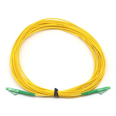 Cordon de patch en fibre optique personnalisé LC APC MM pour les réseaux de base