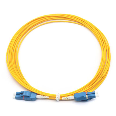 G652D G657A1 DX LC UPC à LC UPC SM Uniboot Cordon de patch en fibre optique avec compatibilité LC/SC/MPO