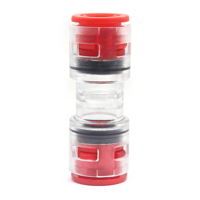 Connecteur droit en PEHD pour micro-conducteur 3/4/5/6/7/8/10/12/14/16/18/22mm