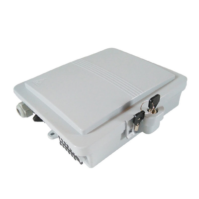 Boîte de distribution en fibre optique FTTH à 12 cœurs pour montage murale extérieur