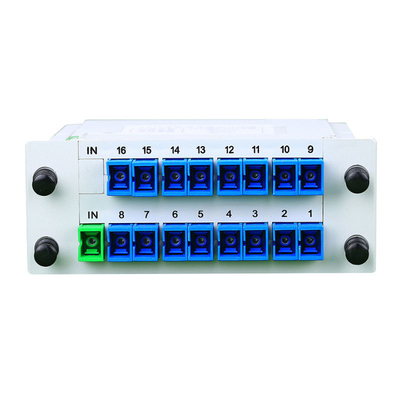 FTTH 1:16 Splitter de type PLC à cassette à fibre optique