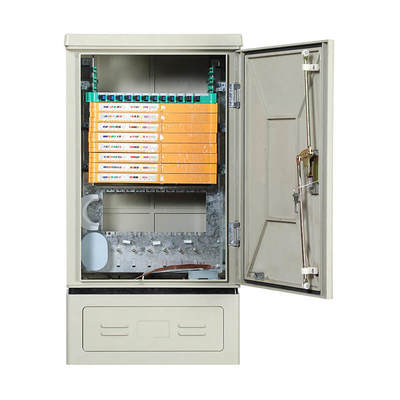 Armoire de brassage fibre optique SMC 96 cœurs IP55 Gris