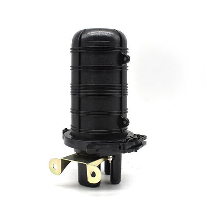 12 cœurs 1 en 3 fermeture en fibre optique verticale à rétrécissement thermique pour la protection contre les jonctions extérieures