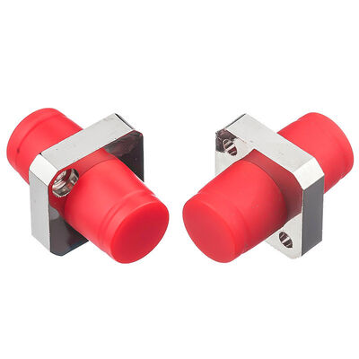 Adaptateur fibre optique monomode simplex FC UPC de type carré pour un alignement précis et une faible perte de signal