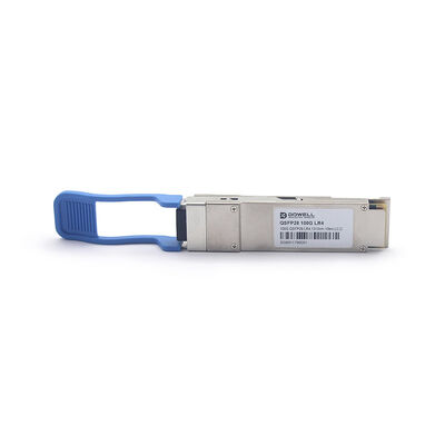 100G LR4 10km DML Module de récepteurs optiques QSFP28 branchables à chaud