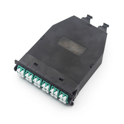 ABS+PC 24 cœurs MTP MPO Modules de cassette de fibre optique boîte
