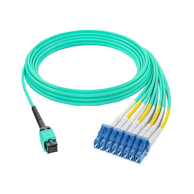 Cable de rupture en fibre optique de 8 à 24 fibres MPO à LC