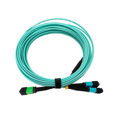 MTP/MPO à MPO OM3/OM4/OM5 câble de fibre optique de 3,0 mm avec 8 à 44 fibres