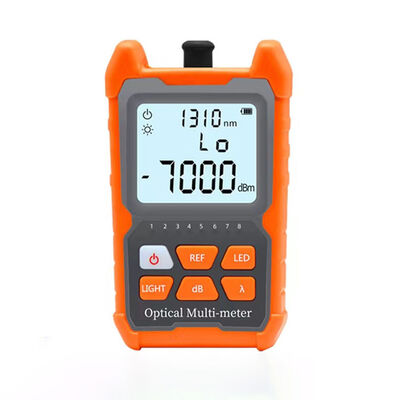 FTTH Mini Multifunctional Optical Power Meter et Tester de câble avec une plage de longueur d'onde de 850 nm à 1625 nm