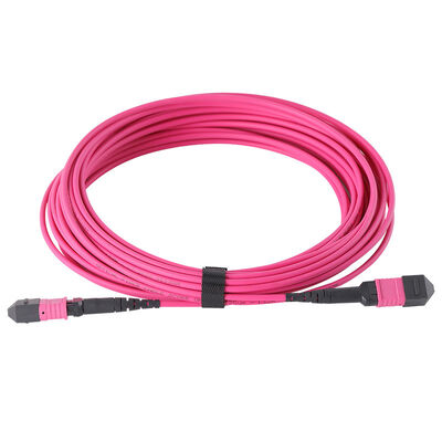 12/8/24 Fibres MPO à MPO OM3 Multimode Cordon de patch en fibre optique