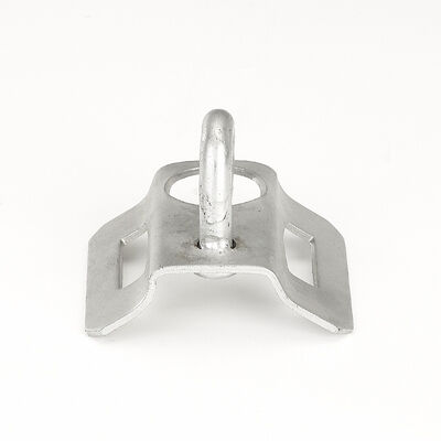 Collier de serrage pour câble ADSS en acier galvanisé pour montage sur poteau FTTx, taille 65*65*54mm